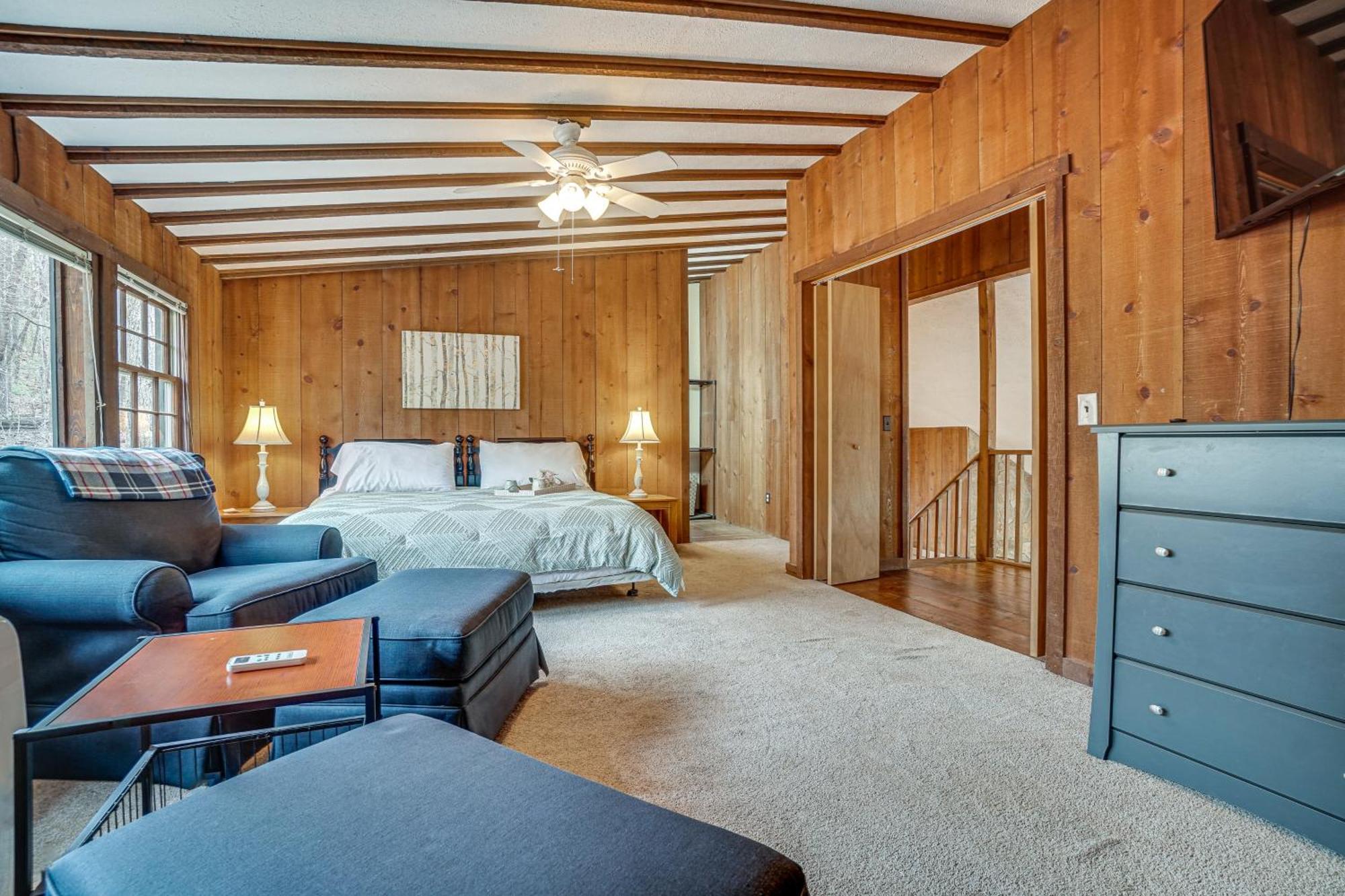 Charming Cabin With Fire Pit And Decks About 7 Mi To Helen Sautee Nacoochee Exteriör bild